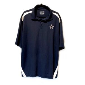 Dallas Cowboys Navy and White polo shirt  - Mens Size XL